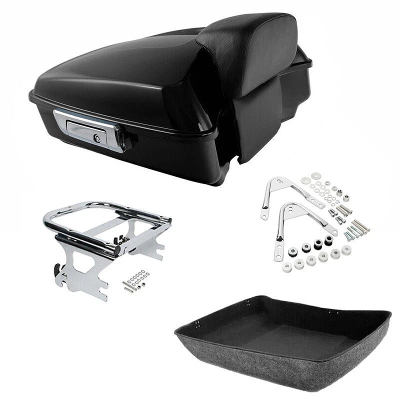 Chopped Trunk Backrest Mount Docking Kit for Harley Touring (1997–2008)