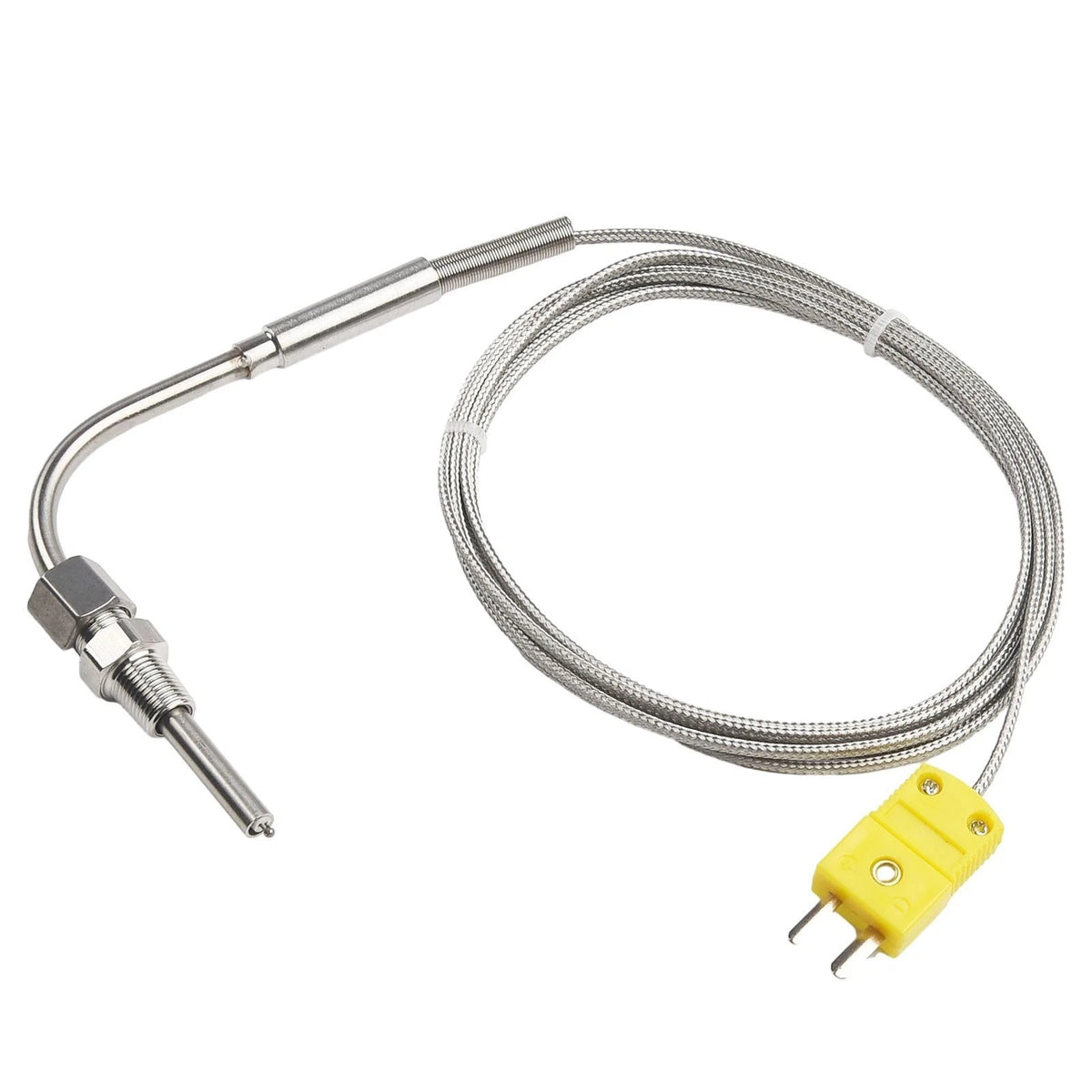 EGT K Type Thermocouple Exhaust Probe for High-Temperature Sensors (NPT)