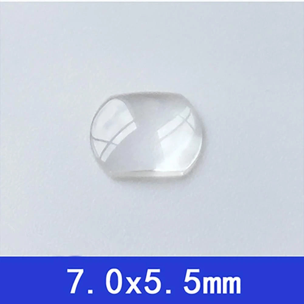 Sapphire Watch Crystal Glass Bubble Magnifier Lens for Calendar Date Window