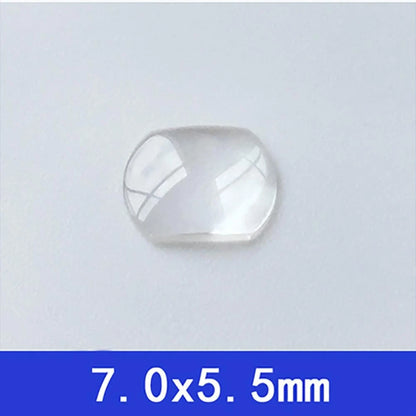 Sapphire Watch Crystal Glass Bubble Magnifier Lens for Calendar Date Window