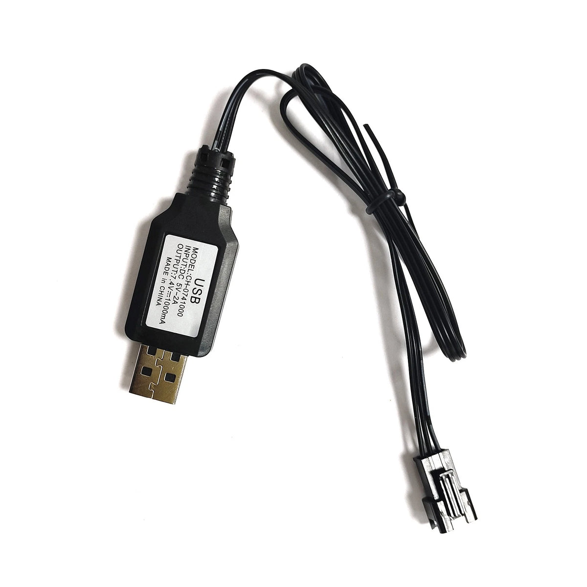 7.4V Lithium Battery USB Charging Cable for MN 1/12 RC Car Series