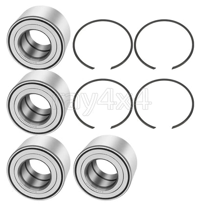 Set of 4 Front & Rear Wheel Bearings for Can-Am Maverick 1000 (2013–2018)