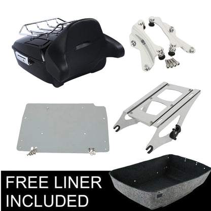 Trunk Pad Rack Mount Plate for Harley Street Road Glide (2014–Present)