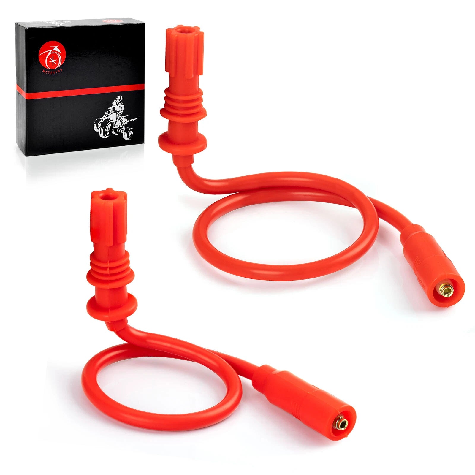 Spark Plug Cap & Wire (Pair) for Polaris Sportsman 850 1000 (2012–2024)