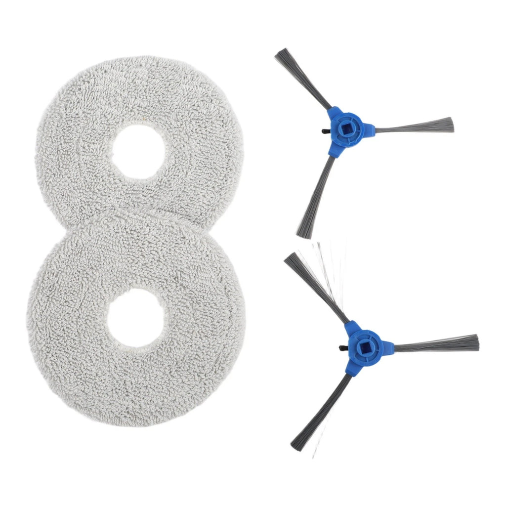 Side Brush Mop Kit for Robot Vacuum (Easy Installation)