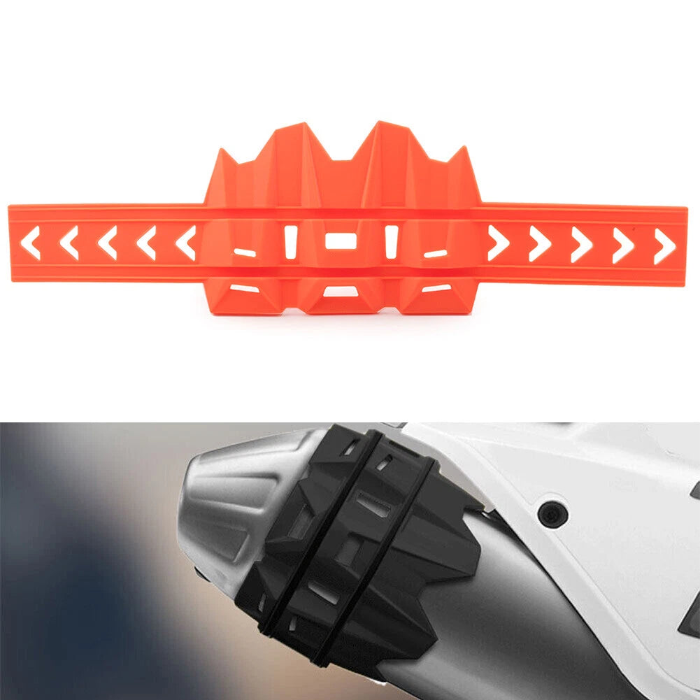 Exhaust Tail Pipe Guard Protector Cover for Universal Motorcycle (All Years)