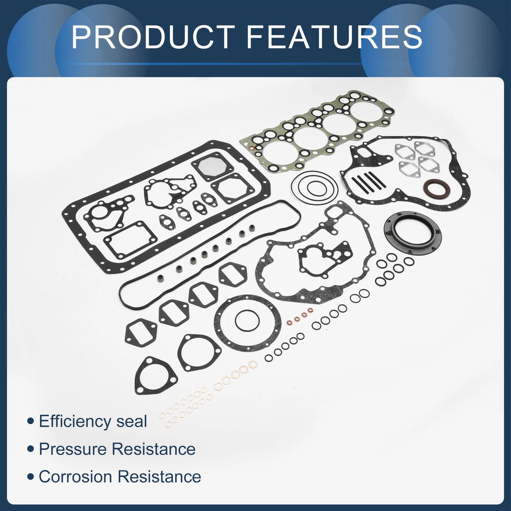 Cylinder Head Gasket Kit for Mitsubishi 4D32 (1986–2005)