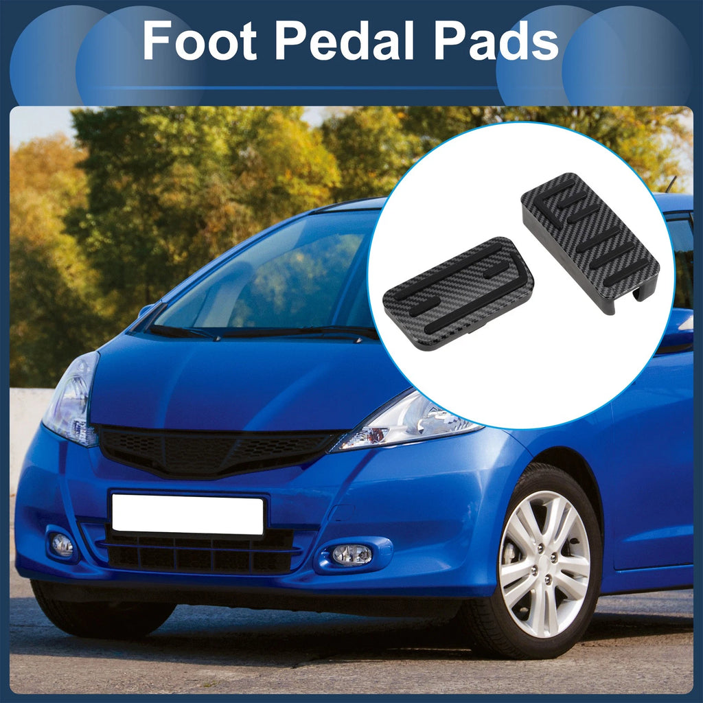 Automatic Accelerator Pedal Covers 2 Pcs for Honda Jazz 2021–2022 Black