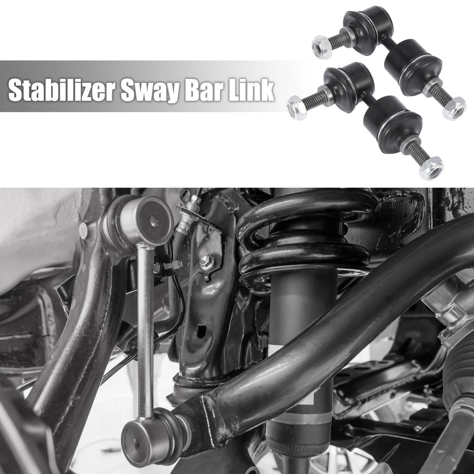 Rear Stabilizer Sway Bar End Links Kit for Volvo S40 C30 V50 C70 (2004–2013)