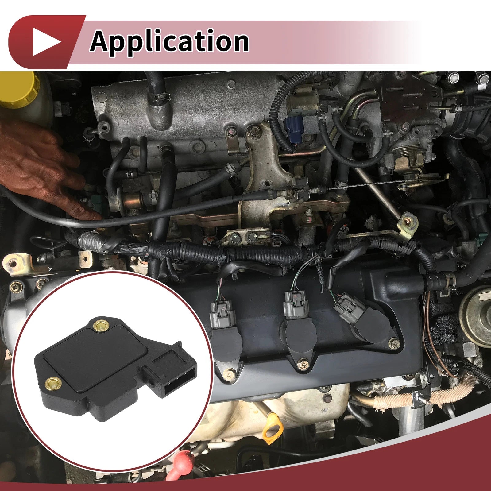 Ignition Control Module No.84SF12K057A for Ford Escort (1981–1985)