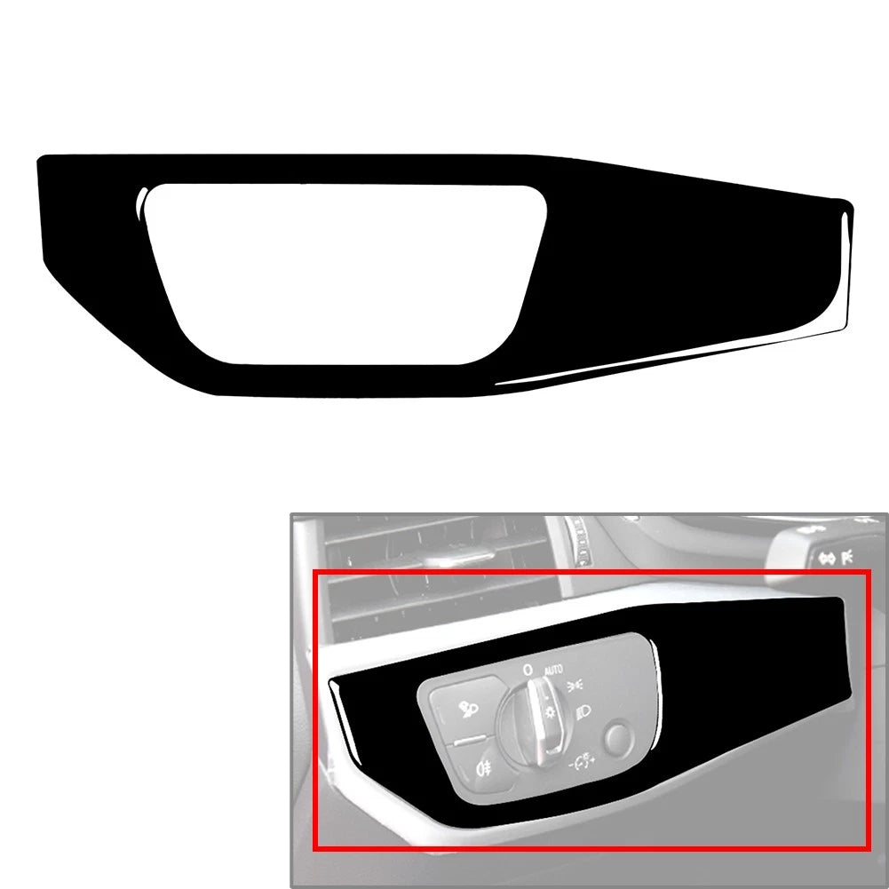 Headlight Switch Button Cover Panel for Audi A4 B9 S4 RS4 A5 (2016–2023)