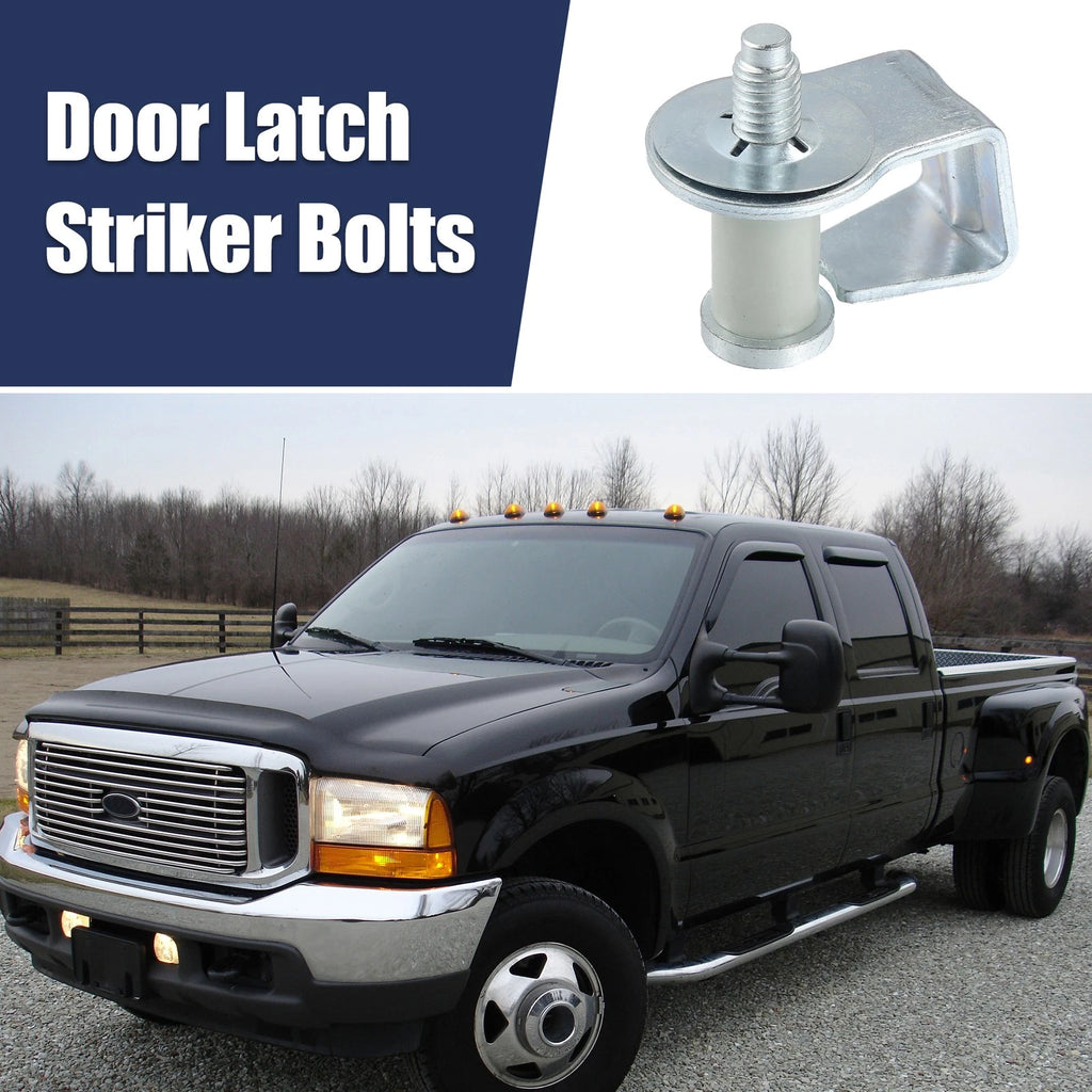 Car Door Latch Lock Striker Bolts Replacement for Ford Bronco (1966–1977)
