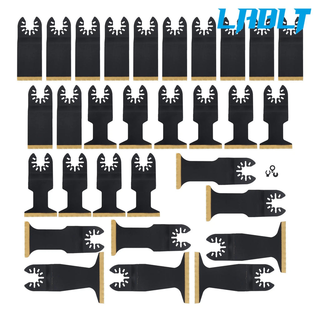 30Pcs Oscillating Tool Blades for Multi Tool (Universal Fit)