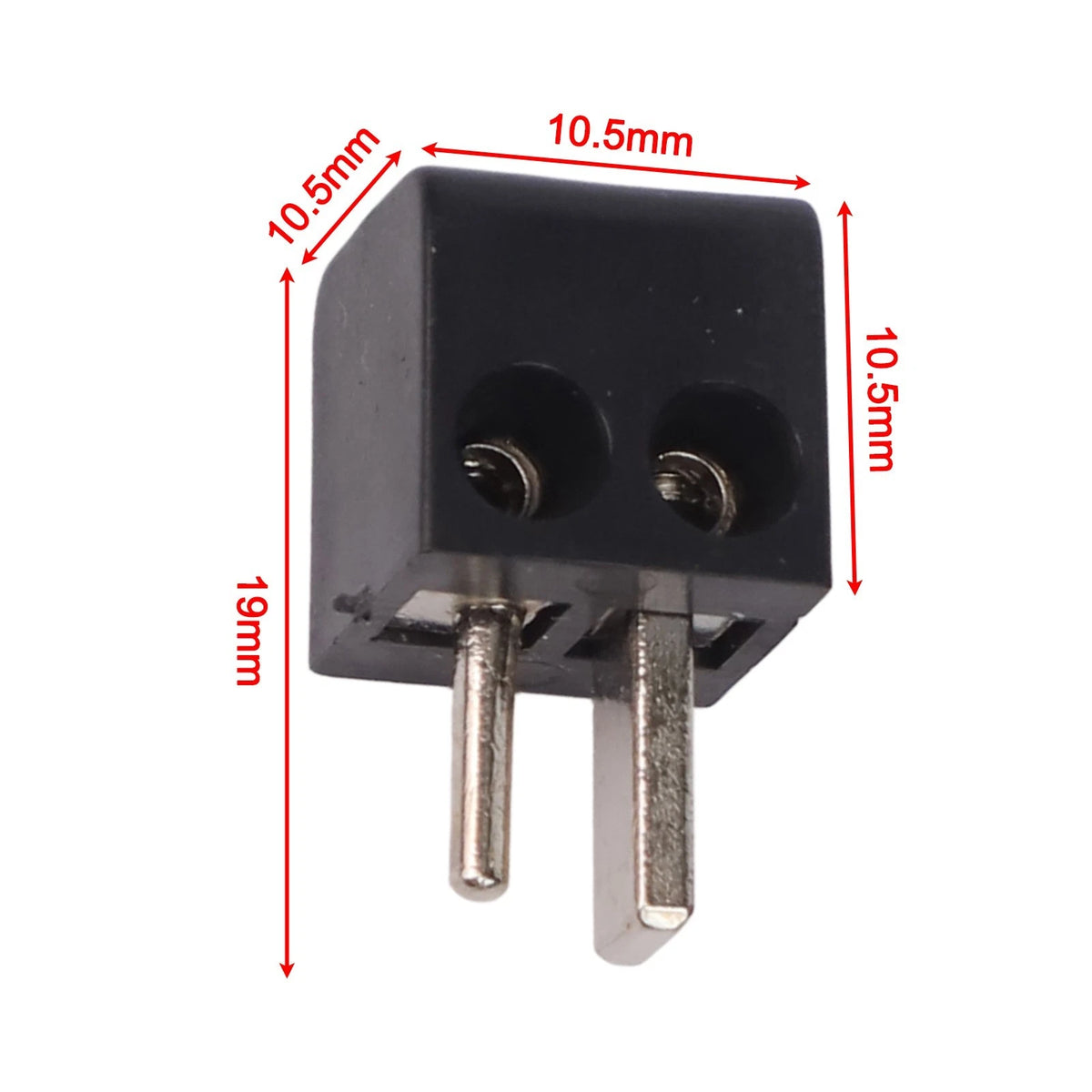 20PCS 2 Pin Audio Video Adapters for Home Theater Systems