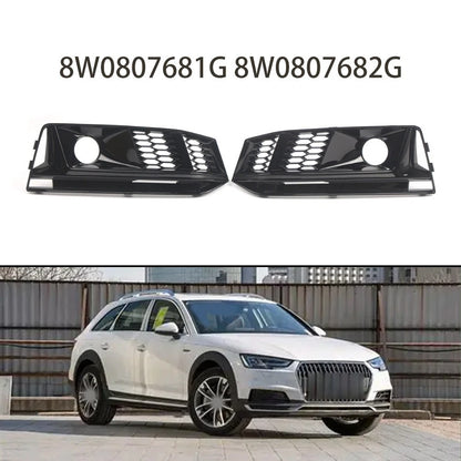 Black Front Bumper Grill for Audi A4 S-Line (2015–2018)