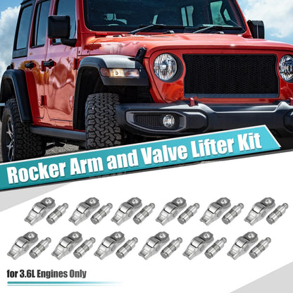 Rocker Arm and Valve Lifter Kit 12 Piece for Chrysler 200 300 Dodge Charger (2011–2019)