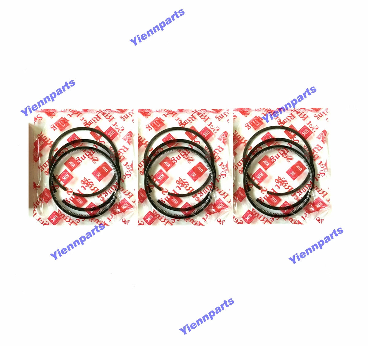 Piston Ring Set for Isuzu Diesel Engine Generator (3GB1, 3GB1-GZG01)