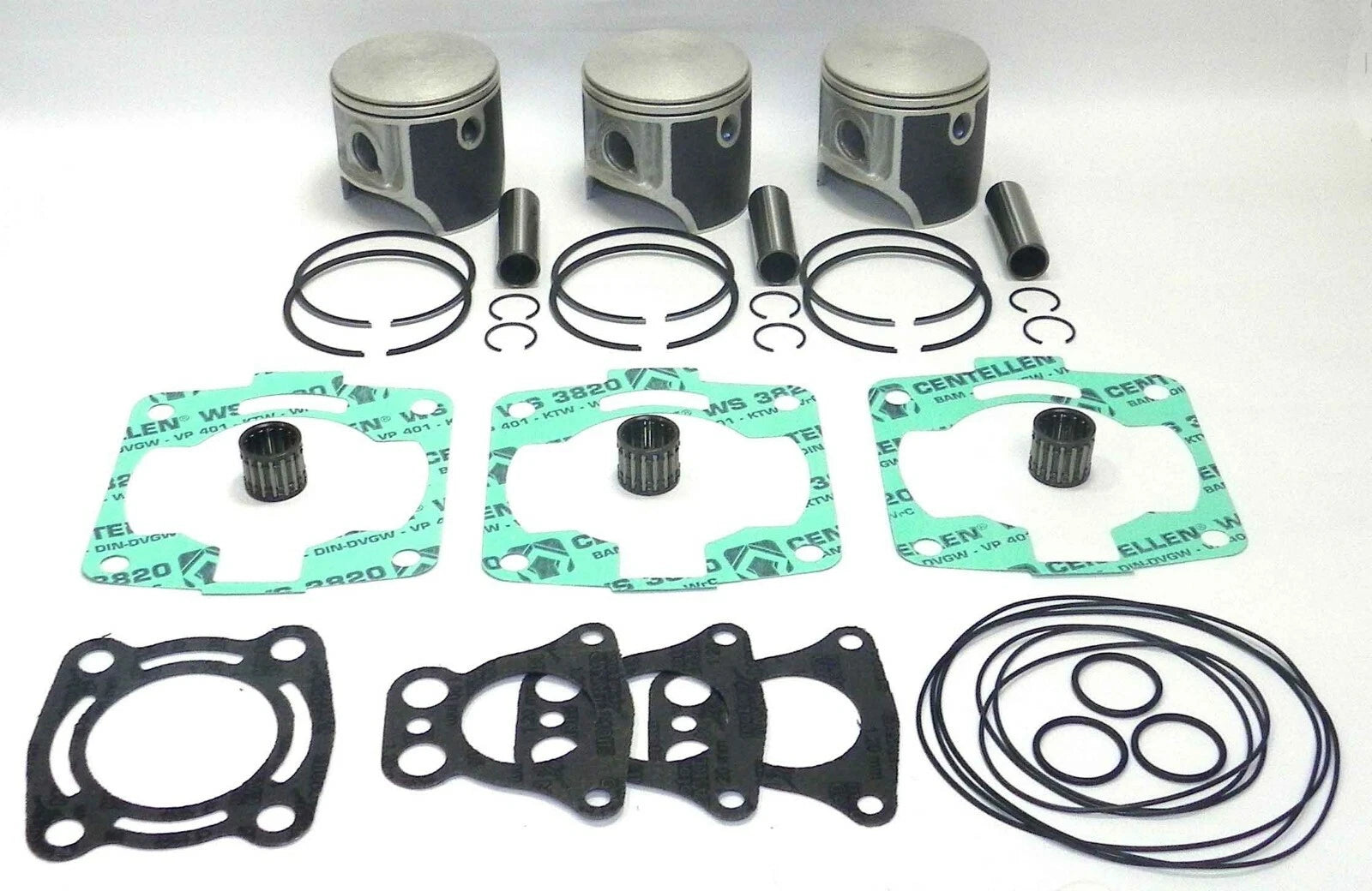 WSM Piston Top End Rebuild Kit for Polaris 1050 (STD) (010-832-20P, 2201626)