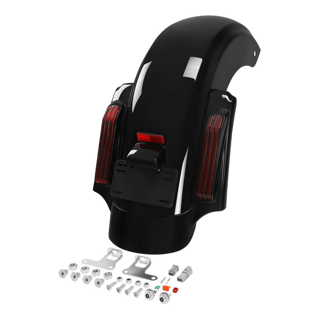 Rear Fender LED Light & Support Bracket for Harley CVO Road Glide (2014–2024)