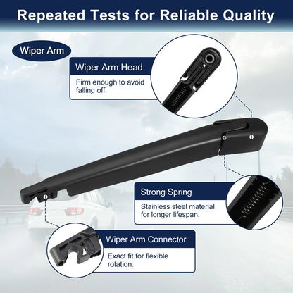 Rear Windshield Wiper Blade Arm Set for Kia Sorento (2016–2020)