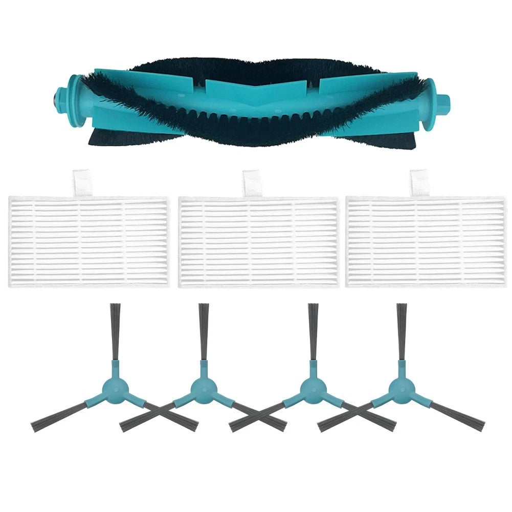 Replacement Main Brush Side Brushes Filters for MOVA S800 E20 E20 Pro (2019–2023)