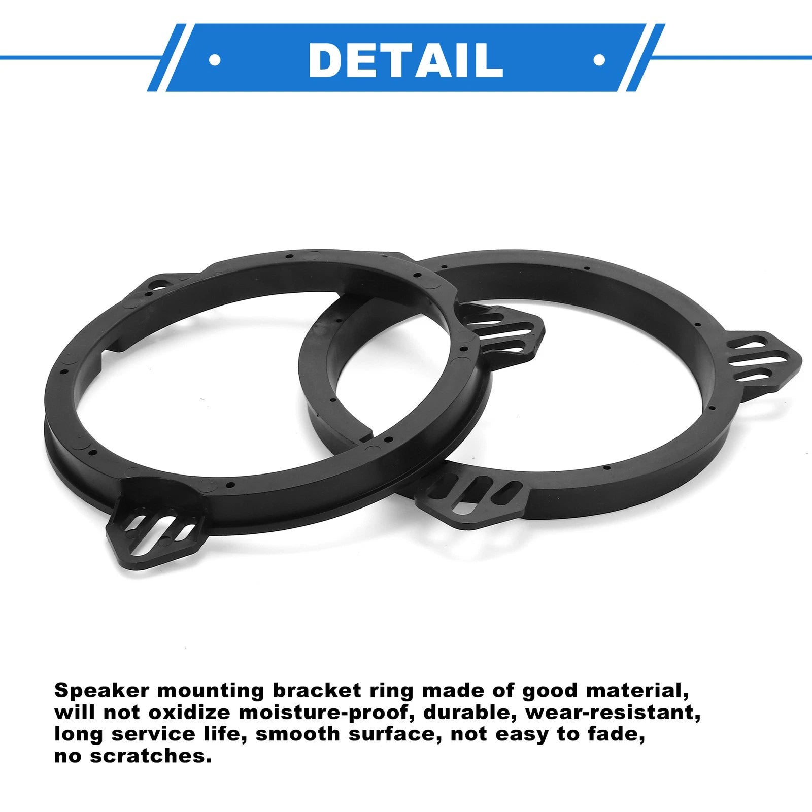 2X Speaker Spacer Ring Adapter for Scion XA (2004–2006) 6.5''