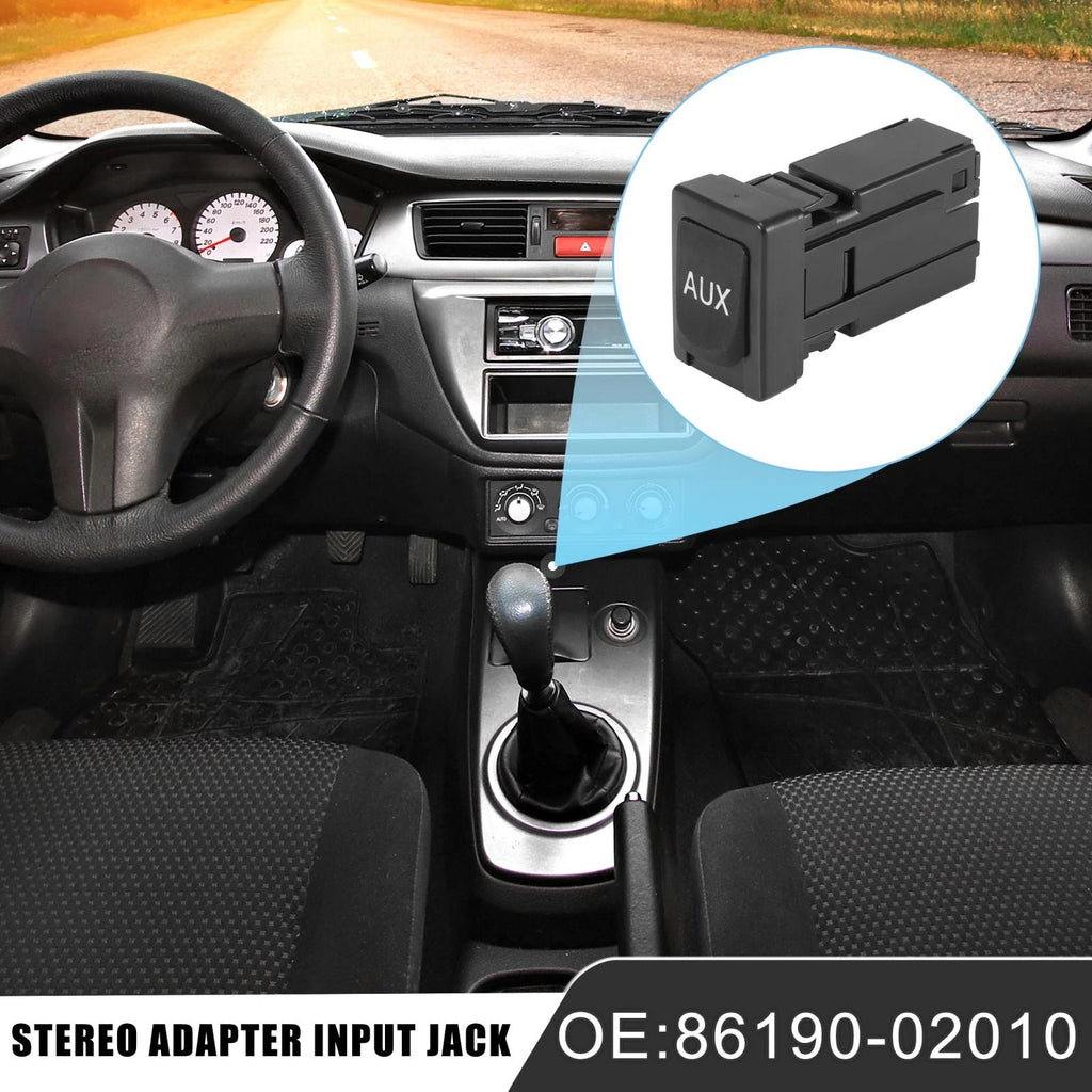 Auxiliary Stereo Adapter Input Jack for Toyota Tundra Tacom (2005–2015)