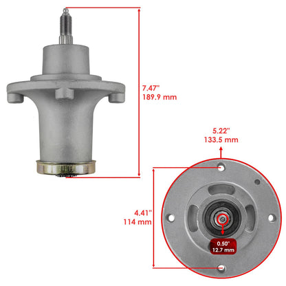 Deck Spindle Pulley Replacement for Dixon Ram Ultra 61 RZT 61 (2010–2020)