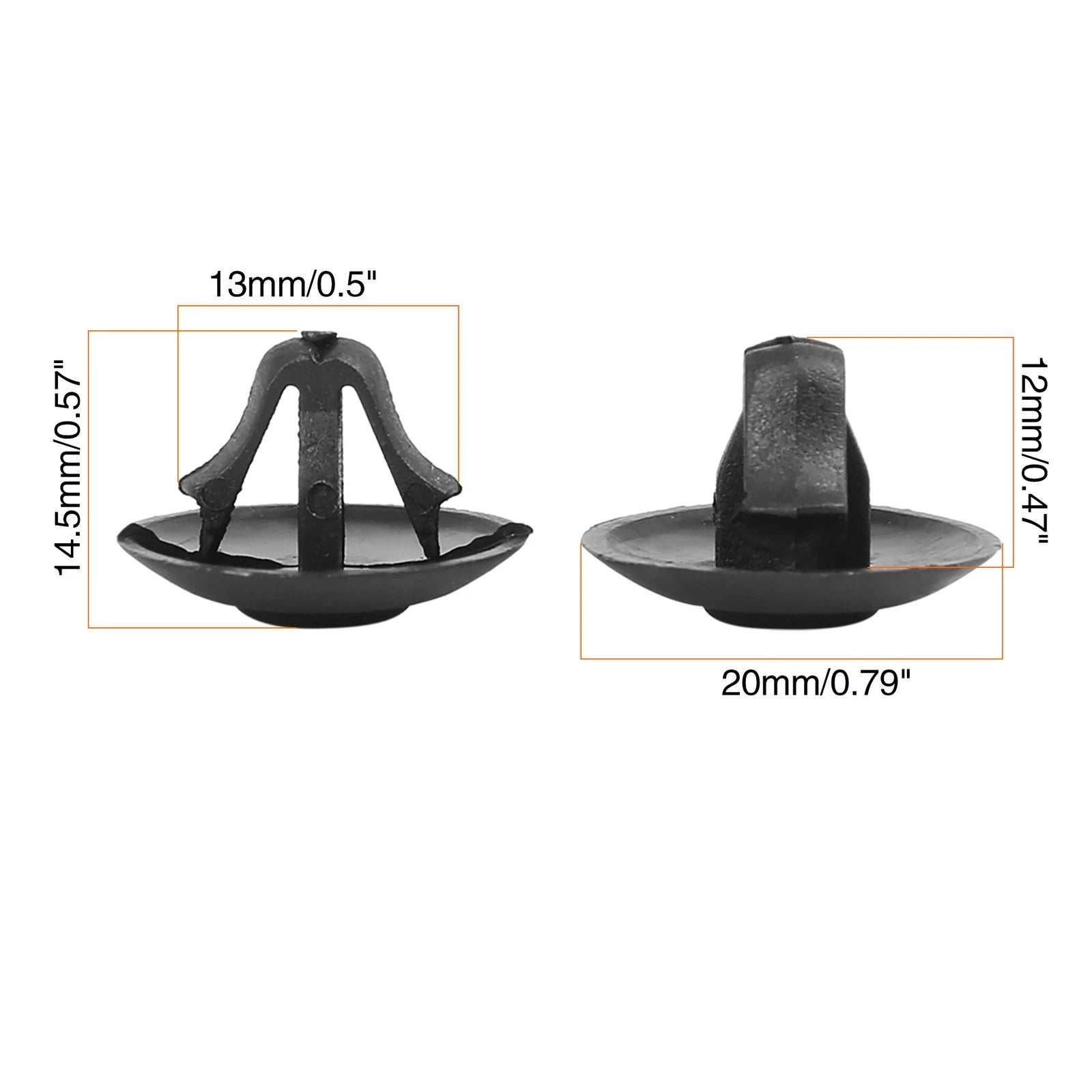 Hood Insulation Pad Retainer Clip Replacement Set for Mercedes C E S A Class (50)