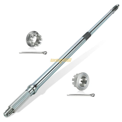 Rear Axle Shaft w/ Nuts for Honda Rancher 420 TRX420TE (2014–2024)