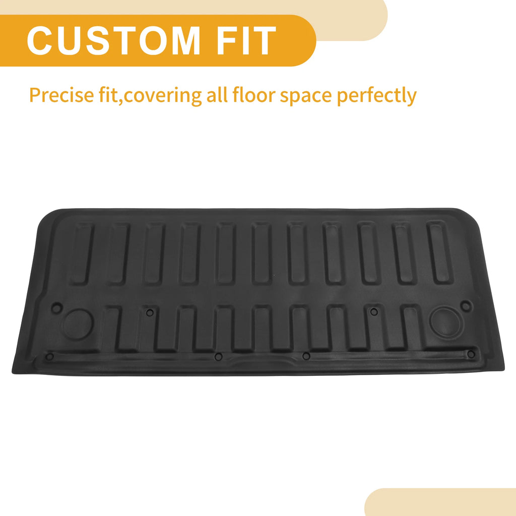Cargo Liner Rear Trunk Mat TPE for Dodge Ram 1500 (2019–2024) Stripe Pattern