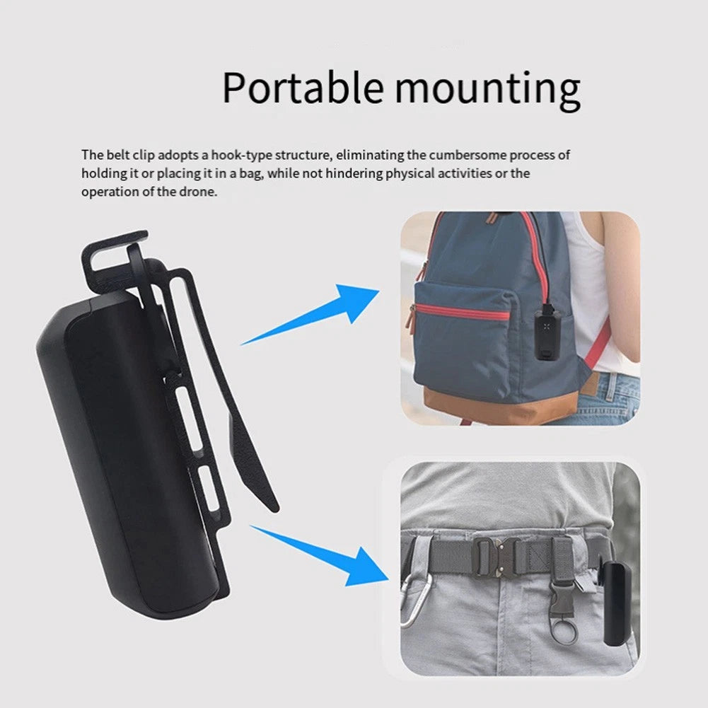 Fixed Hook for Flight Goggle Battery (Portable, ABS Material)