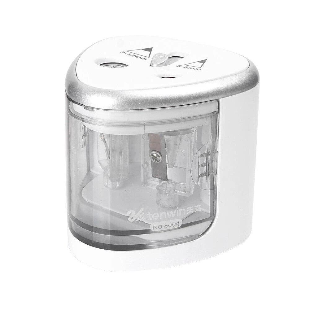 Electric Automatic Pencil Sharpener for School (Battery Operated)