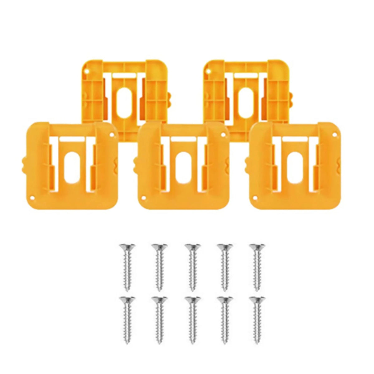 5X Battery Rack Holder for DEWALT 14.4-18V (Wall Mount)