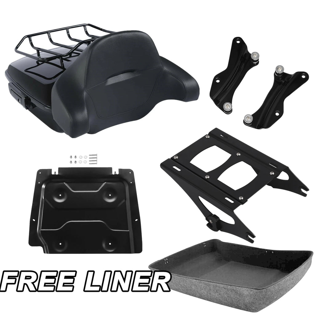 Trunk Pad Mount Rack Docking Kit for Harley Touring (2014–2026)