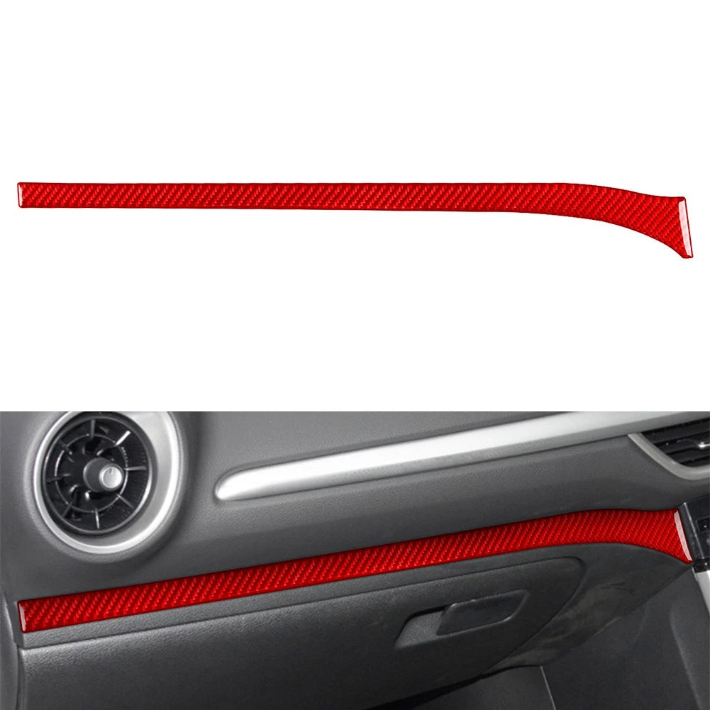 Co-pilot Dashboard Panel Trim Strip for Kia Forte Cerato K3 (2019–2023) Red RHD
