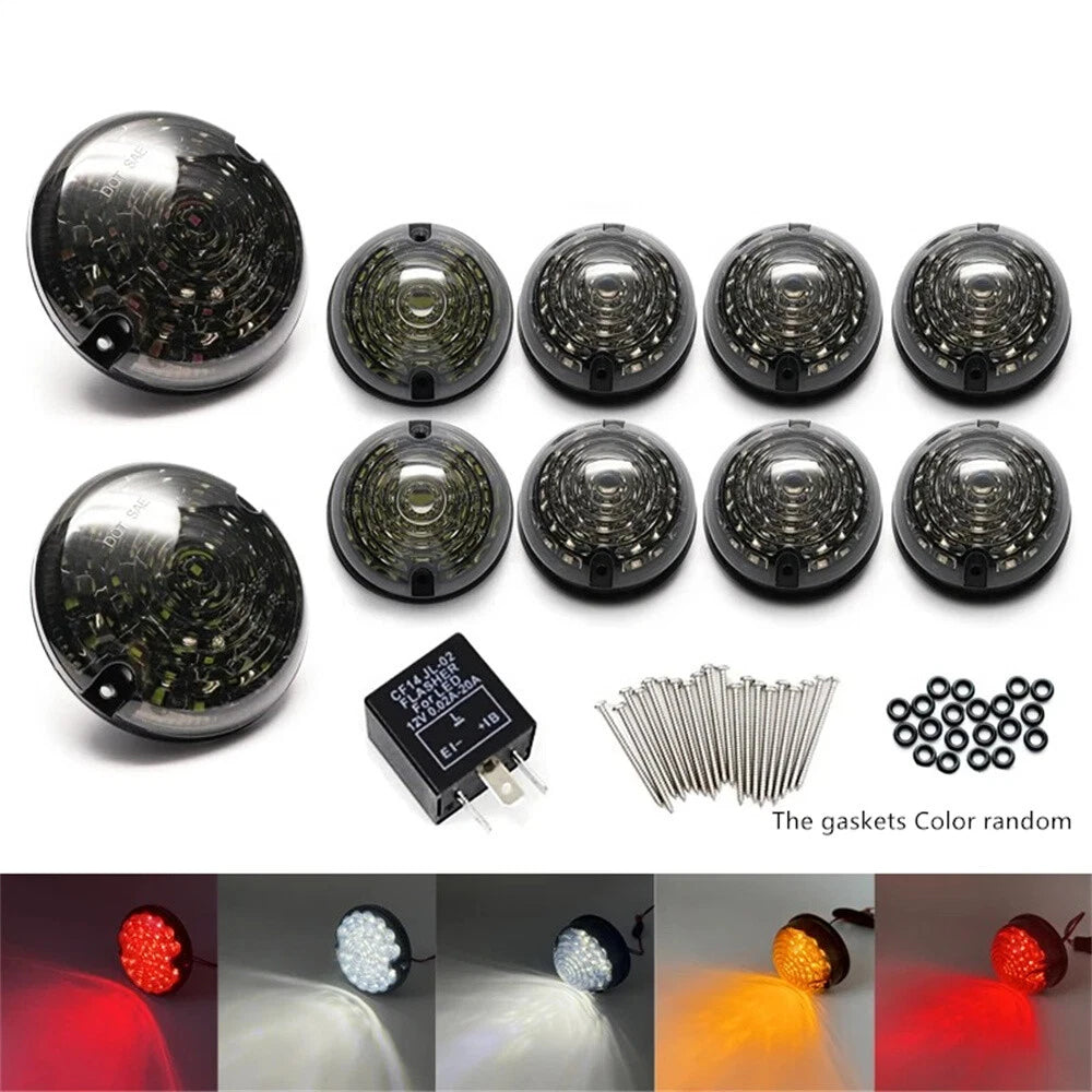 Complete Kit Upgrade Smoke LED Indicator Light for Land Rover Defender (1990–2016)