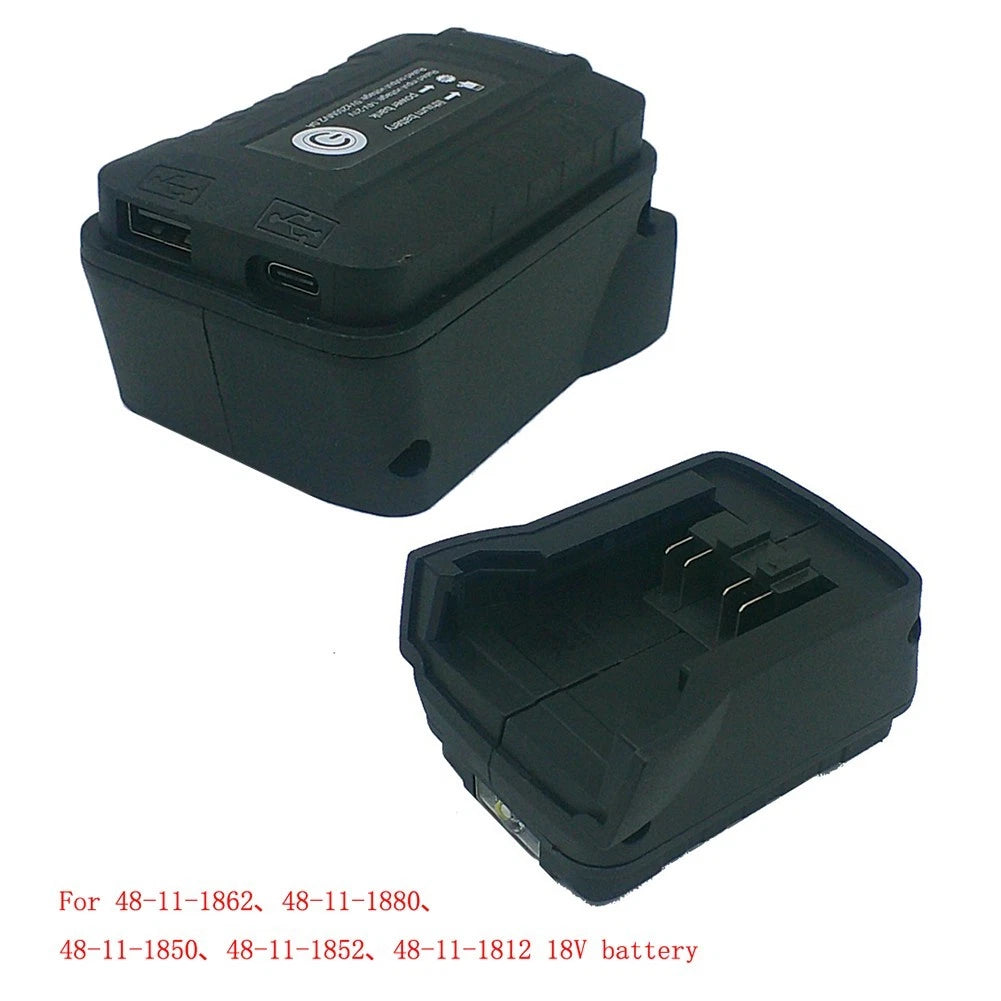 Battery Adapter for Power Tool Usage (DC Input Range)