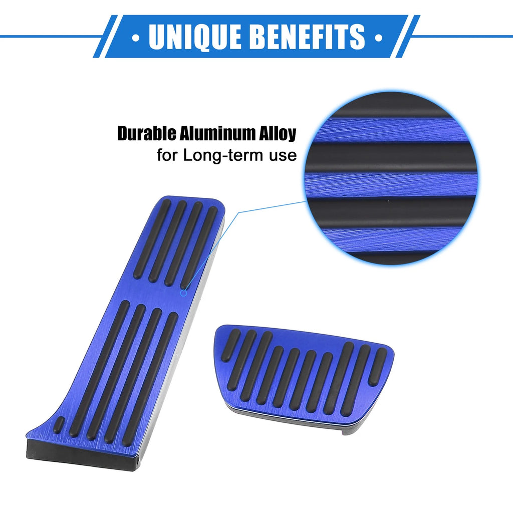 3pc Accelerator Brake Foot Rest Pedal Replacement for Toyota RAV4 (2019–2021)