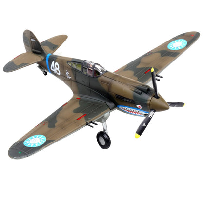 Curtiss P-40C Warhawk Display Model 1:72 Scale Diecast Airplane
