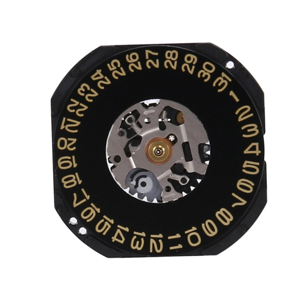 Quartz Watch Movement with Battery for VX42E (11 1/2", 3 Hands, Calendar/Date)