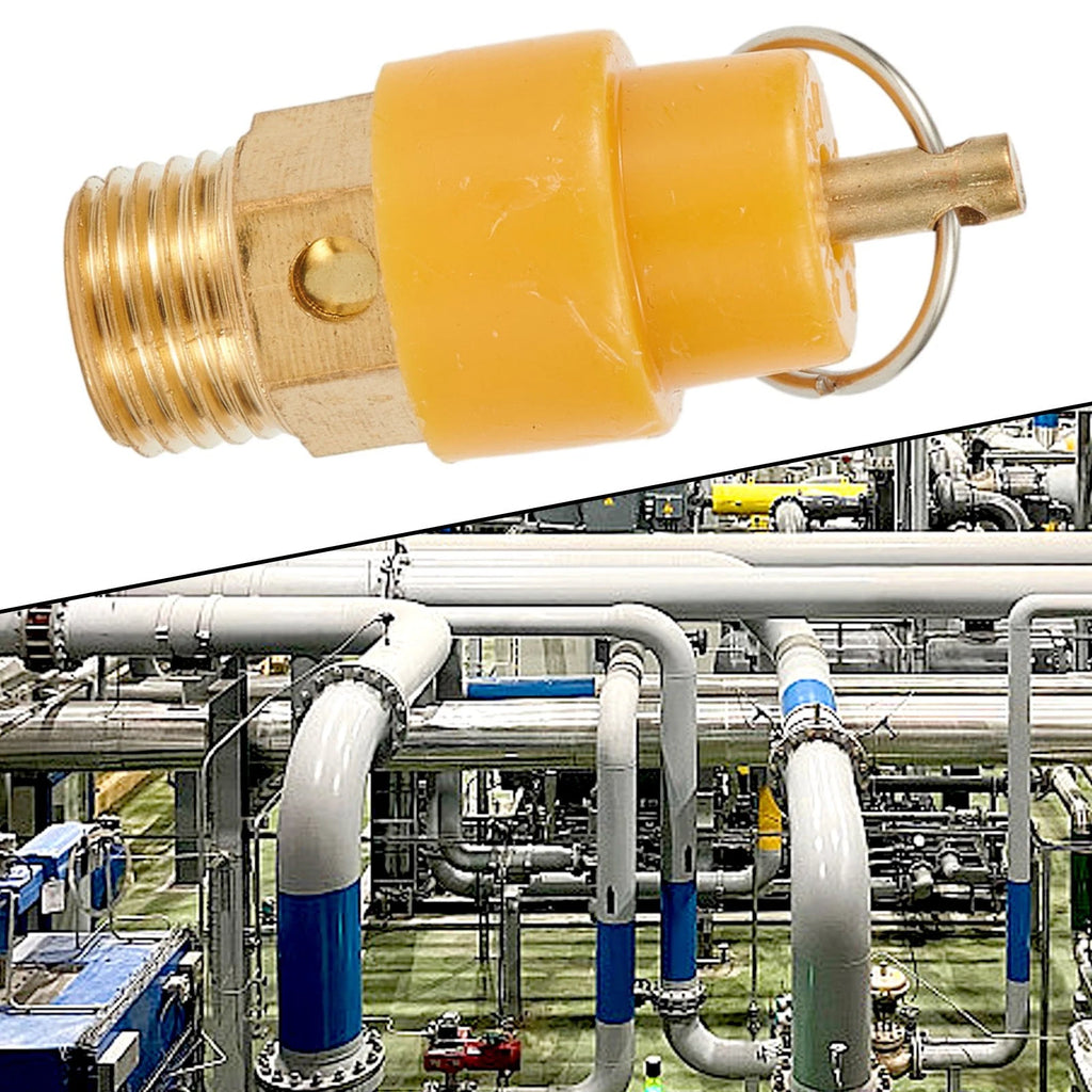 Air Compressor Safety Relief Valve 1/4", 3/8", 1/2"