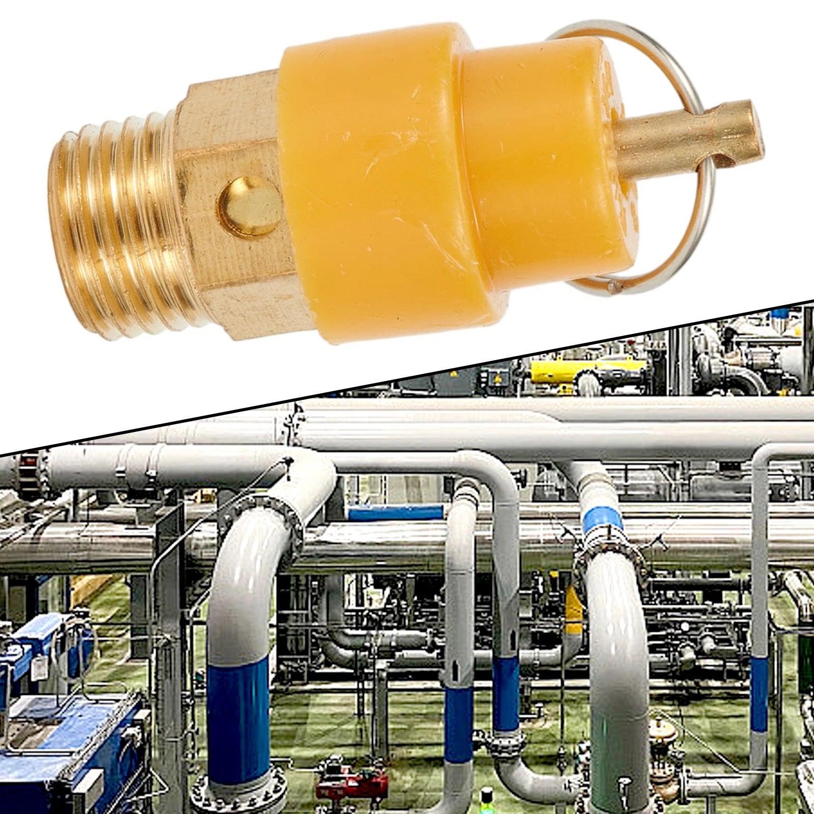 Air Compressor Safety Relief Valve 1/4", 3/8", 1/2"