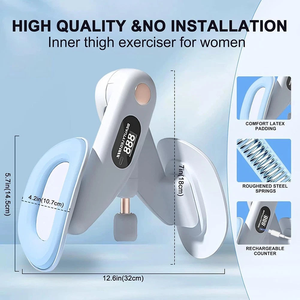 Adjustable Resistance Pelvic Trainer with LED Display Screen (2025)