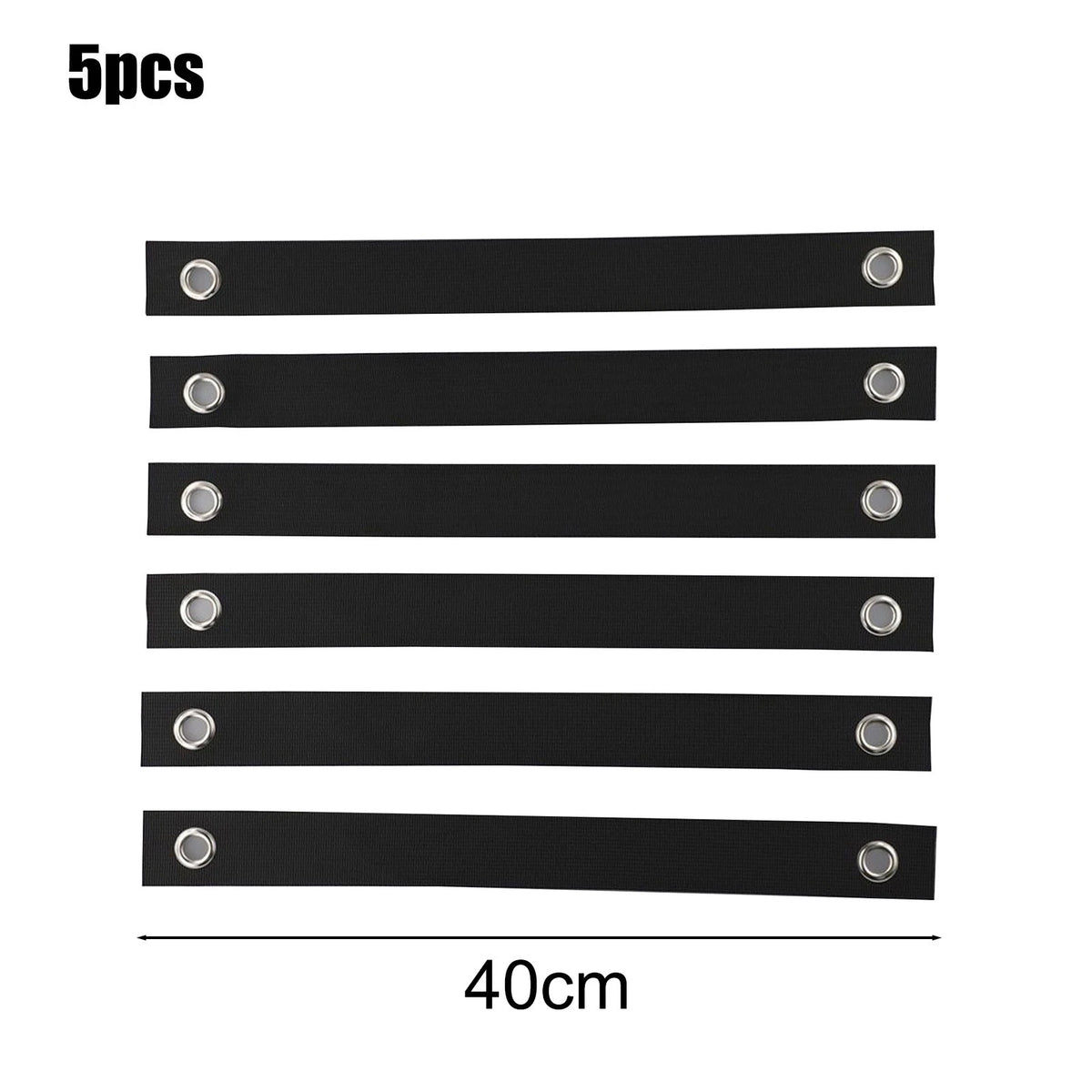 6 Pack Tree Straps with Grommets for Staking Support (15.7in)