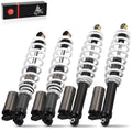 Set of 2 Front & Rear Air Shock Absorbers for Polaris RZR S 800 EFI (2009–2012)