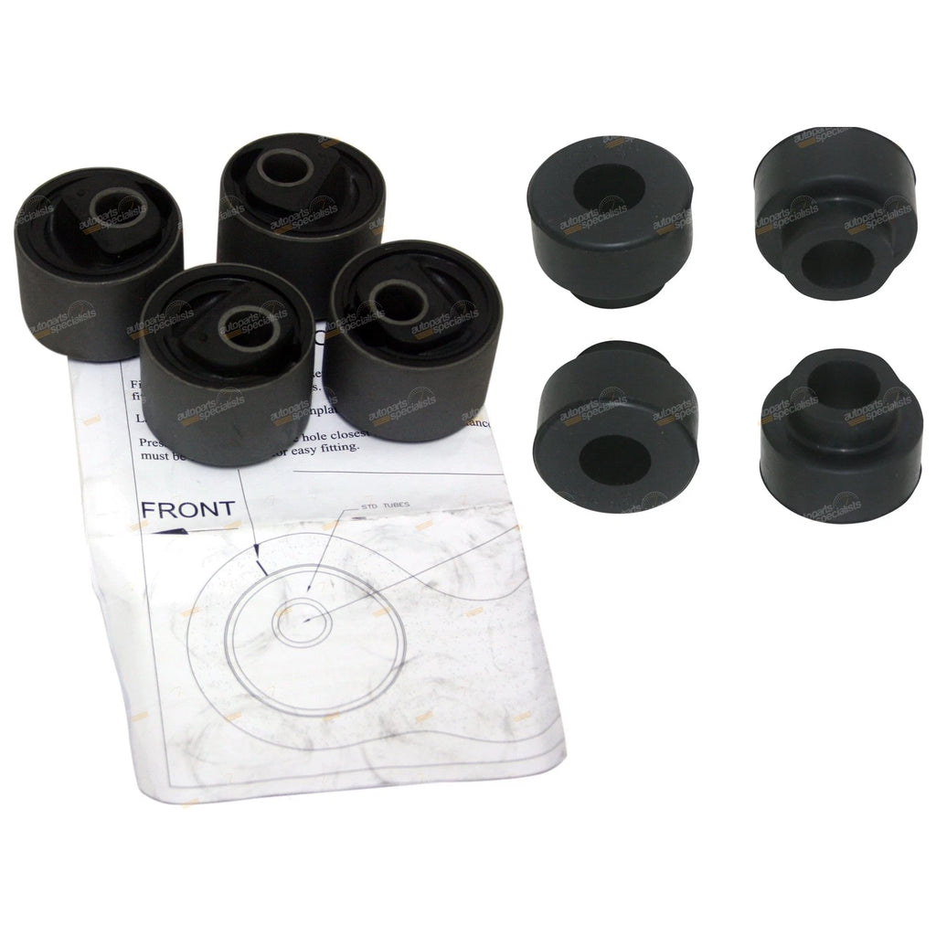 Front Radius Arm Castor Correction Rubber Bush Kit for Maverick DA (1988–1994)