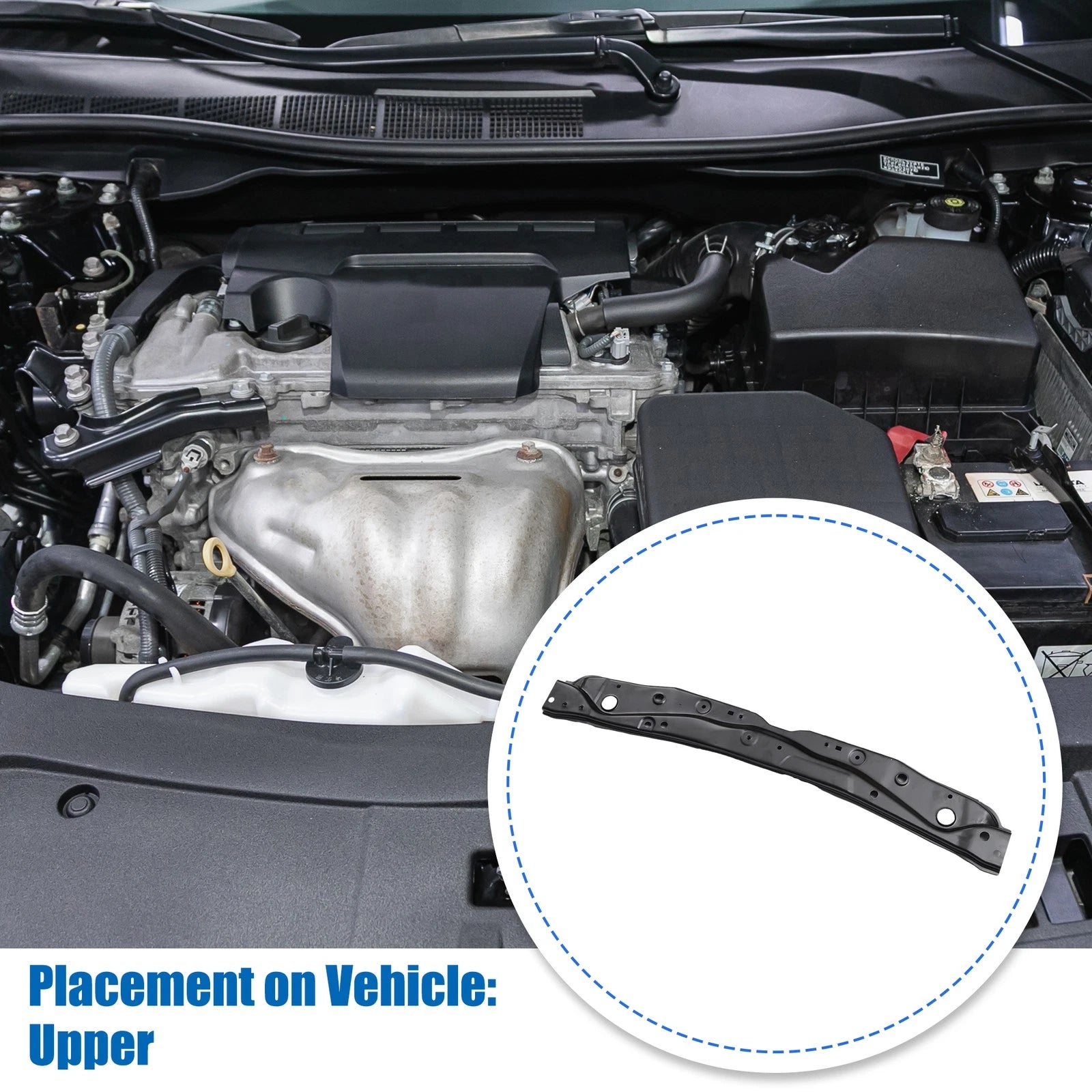 Upper Radiator Support Bracket Assembly Replacement for Toyota Camry (2012–2017)
