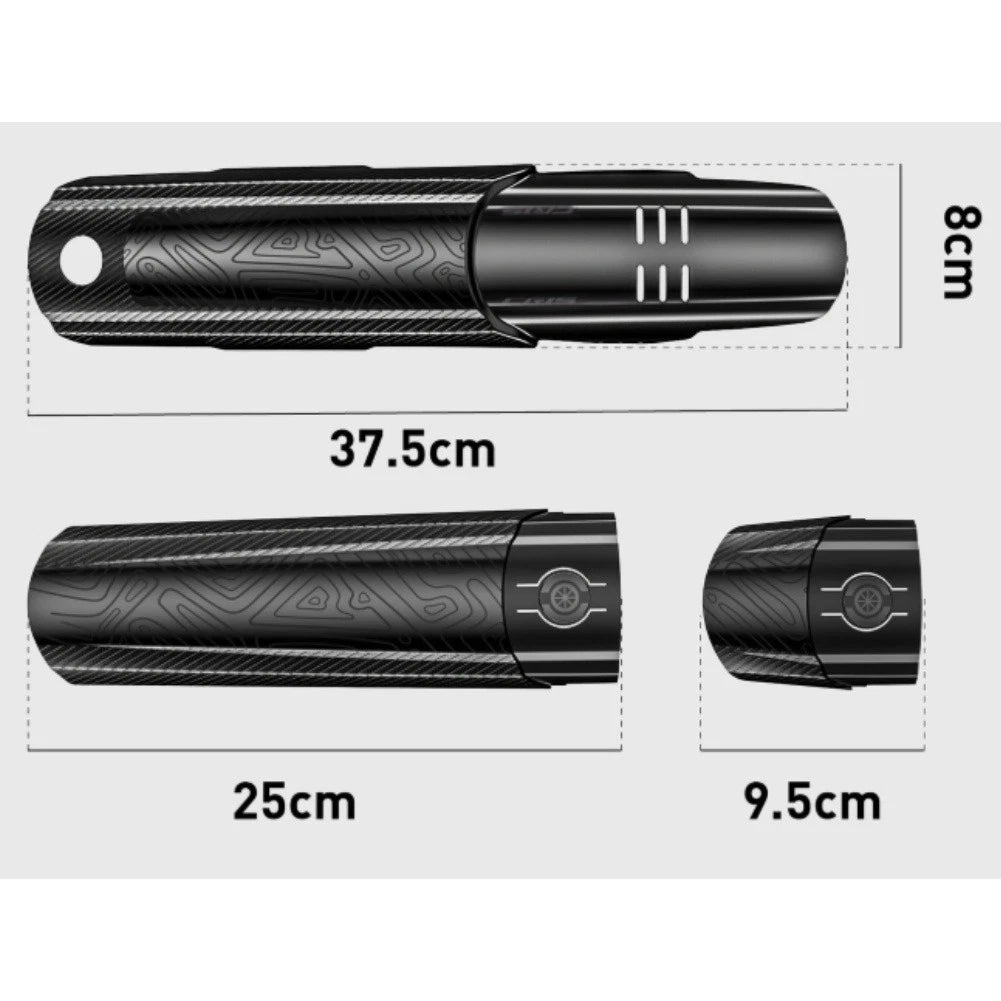 Mudguard Set for Downhill Bike Tires - Adjustable Coverage