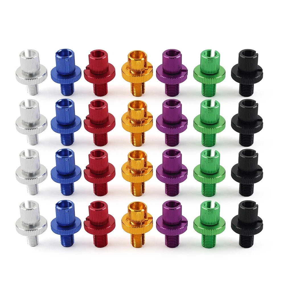 Set of 4 8mm Clutch Brake Throttle Cable Adjustment Screws for Motorcycle ATV